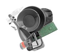 Jiawu Gold Panning Kit with Portable Sluice - Featuring Miners Moss, Gold Trap Mat, Classifier, and Tote Backpack for Streamlined Prospecting, Aluminum Alloy