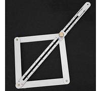 Jiawu Goniometer Ruler, 0-170 Degree Corner Angle Finder, Woodworking Ruler with Slide and Lock Mechanism for Ceiling Carpentry and Projects
