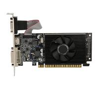 Jiawu Graphics Card, G210 1GD3 1GB 64-bit DDR3 Computer Graphics Card, Support PCIE 2.0 Cooling Fan Computer Gaming GPU, DVI VGAOutput, External Graphics Card