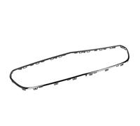 Jiawu Grille Surround Trim, Easy Installation Premium Material Front Bumper Grill Surround Trim, Grille Cover with Clips for E Class W213 C238 AMG Line Pre Facelift 2017 (Black)