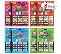 Jiawu Grow Capsules, Water Activated Growing Animals Toys, Water Expanding Capsules with 8 Packs 48 Pieces in Zoo Farm Sea Dinosaur Themes Supplies Classroom Science (Colorful)