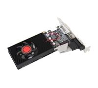 Jiawu GT610 2GB Graphics Card, Aluminum Alloy Cooling Fan PCI Express 2.0 Graphics Card, DVI VGA with No External Power Supply for Gaming Working