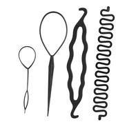 Jiawu Hair Bun Maker Styling Style Tools, Styliza (No. 1 4PCS)