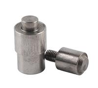 Jiawu Hand Press Grommet Die Mold Set 10mm Manual Eyelet Punch Tool for Snap Fastener Rivet Installation (12mm)
