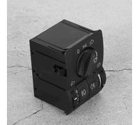 Jiawu Headlight Fog Lamp Main Light Switch Control Fit for G 99-08 6240097 OE Replacement Black ABS