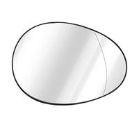 Jiawu Heated Side Wing Mirror Glass for Mini R55 R56 R57 R58 R59 2007-2015, Anti-Glare Wide Angle Rearview Mirror with Heating Plug, Direct Replacement Clear View Car Exterior (Right 64119458543)