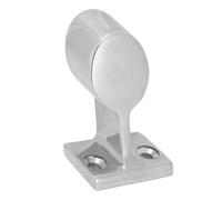 Jiawu Heavy Duty 316 Stainless Steel Hand Rail Fitting, 60° End-Right/Center/Front-Lift HandRail Fitting for 7/8inch Tube OD, Marine Boat Yacht Stanchion Hardware