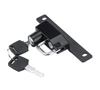 Jiawu Helmet Lock, Secure Theft Deterrent Motorcycle Helmet Lock, Left Side Alloy Mount with Mounting Hardware and Two Keys for R NineT 2014 2016 Scrambler Pure Racer Urban G S