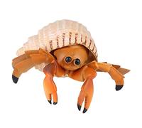 Jiawu Hermit Crab Toy, Realistic Simulation Model with Soft PVC Material, Educational Animal Figure for Kids Cognition Development, Safe Decorative Prop for Children Above 3 Years Old