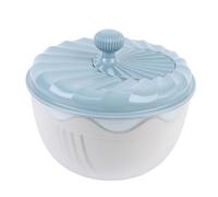 Jiawu High Efficiency Salad Dryer Washing Machine Freshness The Kitchen Tool for All Cooks (Nordic Blue)