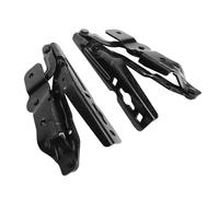Jiawu Hood Hinge, Left Right Black Set AM5Z16796C AM5Z16797C, Premium Metal Construction with Smooth Operation Firm Closing for Connect C Max SE 2013 2018