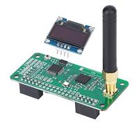 Jiawu Hotspot Board, Multi Mode D STAR P25 Digital Mobile Radio Support Wireless Hotspot Board, Digital Radio with Antenna OLED Screen Shell for 3 and 0 W (Single expansion +OLED)