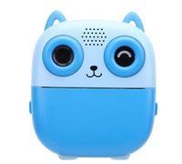 Jiawu Instant Print Camera 48MP 1080p Thermal Digital Video Camera for Selfie Lovers and the 2.4 -inch Screen Entertainment 1300mAh Battery for Gifts (Blue)