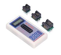 Jiawu Integrated Circuit Tester, 5V 3.3V Auto Modes IC Tester, Transistor Meter with 1300+ Chip Models Auto Shutdown for Microelectronics Engineers Circuit Testing (With terminals)