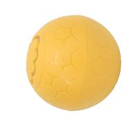 Jiawu Interactive Dog Toy Ball: Smart Moving Pet Ball for Bite Resistant Plastic, Dog Automatic Rolling for Health Promotion (Yellow)