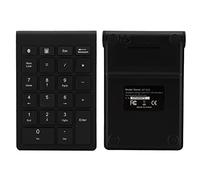 Jiawu Keyboard, 22 Keys Lightweight Numeric Keypad with Scissor Foot, for Laptop and Tablet (Black)