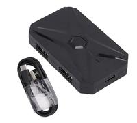 Jiawu Keyboard and Mouse Adapter, Keyboard Mouse Mapper Converter, Mobile Gaming Adapter with Custom Key Mapping for Smartphones and Tablets, Plug and Play