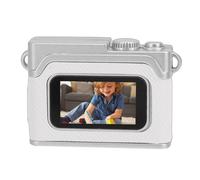 Jiawu Keychain Camera, 1080P FHD Mini Retro Digital Camera Portable Video Recorder with 32GB Card OTG Adapter for Travel Study Recording (White)