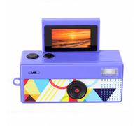 Jiawu Keychain Camera, 1080P Retro Digital Camera with 0.96 Inch TFT Flip Screen, 500mAh Battery, Mini Cameras for Photography, Vlog, Party, Pockets Sized for Best Friends