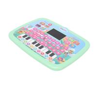 Jiawu Kids Learning Tablet, LED Screen Educational Toy for Alphabet Numbers and Story Reading Learning Tablet for Toddlers, Interactive Children with Early Education (Green)