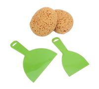 Jiawu Knocked Down Texture Sponge, Decorative and Versatile Repair Sponge Set for Wall Decor for Tile, Ceramic, Pottery, 2 Pack for All Levels