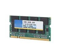 Jiawu Laptop RAM, 1GB DDR PC-2700 333MHz Memory Module, Notebook Memory Upgrade with Stable High Speed Chips for Compatible Laptops to Enhance Daily Reading Writing