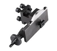 Jiawu Lathe Tool Holder, 30 Degree Rotatable Tungsten Steel SIEG C0 Mini Lathe Tool Post, Micro Accessory with Angle Adjustment for SIEG C0