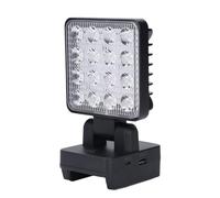Jiawu LED Battery Resistant Work Lanter Working Light for WA3595 WA3401 20V LI Battery, USB USB Load, Camping/Finance