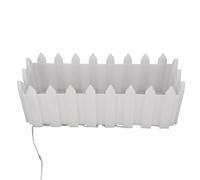 Jiawu LED SOLAR FLOWERPOT LIGHT RGB 8 MODI IP55 Rainlight Planter for the Decoration of the Garden Farm, ABS Material