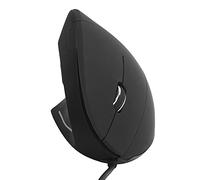 Jiawu Left Hand Mouse, Vertical Ergonomic 800 1200 1600 DPI Adjustable Wired Mouse Optical Sensor with On Off Button for 10 8 7 XP Vista 2000 98 ME (Left hand wired model)