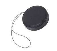 Jiawu Lens Protective Cap Retro PU Leather Camera Cover for Mini 99 Instant Camera with Anti Loss Rope, Personalized Lens Cap for Photography Enthusiasts (Black)