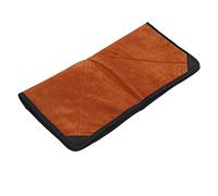 Jiawu Lens Wrap Cloth Protective Blanket for Camera, Foldable Safety Protection, for SLR Cameras and Lenses, Brown Flannel (L)