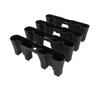 Jiawu Lifter Guides, Noise Reduction Enhanced Stability Valve Lifter Guides, Trays Set with 4PCS Bolt Kit for Gen 3 4 5 LS LT V8 Engines
