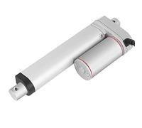 Jiawu Linear Actuator, 750N Thrust 150mm Stroke 24V DC Motor, Electric Linear Actuator with Low Noise Built-in Switch for Bed Sofa Industrial Lifting System Camera Frame Wedding