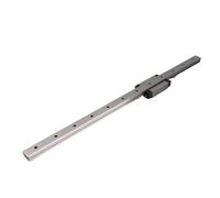 Jiawu Linear Slide Rail, High Accuracy H Level Stable Performance, Miniature Slide Guide Rail with Metal Block and Screws for Automatic Equipment Projects CNC Machines (300mm)