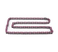 Jiawu Link Chain, 420 Model Replacement Chain for Motorcycle ATV, Drive with Easy Installation and Wear Resistant Steel for 420 100L 102L 104L 106L 108L (A(brown))