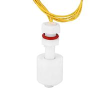 Jiawu Liquid Level Float Switch, 0 to Premium PP Material Resistant Float Switch, Liquid Level Sensor with 5 Pack for Water Tank Pool Food Industry Generator Petrochemical
