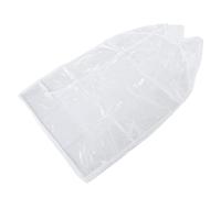 Jiawu Long Protective Clothing Cover, Transparent Clothes Hanging Bag for Dresses, Jackets, Closet Storage Solution to Protect from Dust (Fully Clear Stereo Dust Cover 60 * 30 * 90cm)