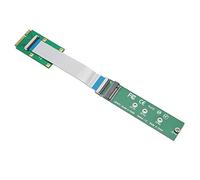 Jiawu M.2 to Mini PCIe Adapter, System Required PCIe 1x Speed Limit NVMe SSD Converter, NGFF SSD Adapter with 2230 2242 2260 2280 Size Support for Emergency Data Recovery on
