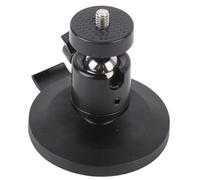 Jiawu Magnetic Camera Mounting Base, 360 Degree Adjustable Wide Compatibility Magnetic Camera Mount, Rubber Coated Base with Firm Stable Mount for Mobile Security Cameras Outdoor