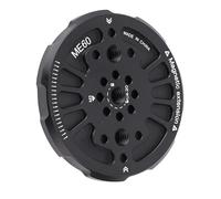 Jiawu Magnetic Phone Tripod Mount Adapter, Magnetic Phone Mount Plate with 1/4Inch Thread and Multi Angle Locating Holes, Magnetics Circle for 16 Pro Max 15 Plus 14 13