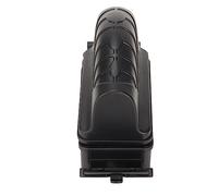 Jiawu Magnetic Scraper, 4X Powerful Magnet Floating Double Blade Aquarium Glass Cleaner Double Sided Design with Ergonomic Non Slip Handle for Fish Tank Up to 40cm (Black)