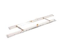 Jiawu Marine Navigation Parallel Ruler, Clear Scale High Accuracy for Boat Drawing, Copper Acrylic Transparent Tool, Flexible Easy Operation Chart Navigation Line Measurement, (600mm)