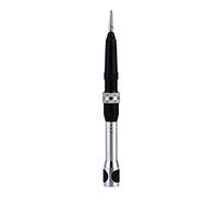 Jiawu Metal Engraving Hammer Handpiece for Tool, Quick Change Accessory Compatible with Burs Bits Drills Cutters, Low Vibration Low Heating, 7.1in Durable Metal Shaft Handle for