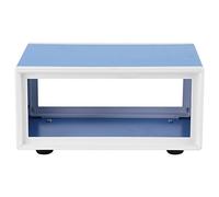 Jiawu Metal Junction Box, 170x130x80mm Blue Electrical Enclosure Project Case, Electronic Cabinet with Mounting Screws, for Indoor Control Box Use