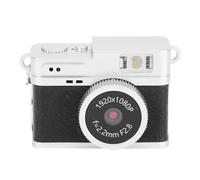 Jiawu Micro Video Recorder Keychain Digital Camera with Chain Necklace 1080p HD Small Compact Portable Camera for the Trip - Durable Battery (Black)