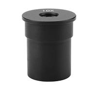 Jiawu Microscope Eyepiece, 23.2mm Diameter 10X Magnification Huygens Eyepiece, Ocular Lens with Clear Field of View for Biological Microscopes
