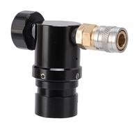 Jiawu Mini CO2 Regulator Responsive Fast Pressure for HPA Standard Tanks Compact Design for Extended Use