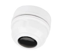 Jiawu Mini Magnet Fish Tank Brush Cleaning Tool, Durable Plastic Aquarium Scrubber for Below 8mm Glass, Eco-Friendly Ergonomic Grip with Hook and Loop Design, Easy to Store and Use (White)