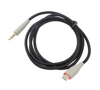 Jiawu MMX150 Type C Headphones to 3.5Mm Aux Cable for Clear Sound Performance, 1.2M Long Replacement Cable for Movies and Tablets (Grey)